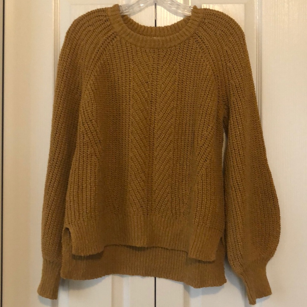 NWOT Madewell Balloon Sleeve Sweater